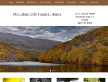 Tablet Screenshot of mountaincityfh.com